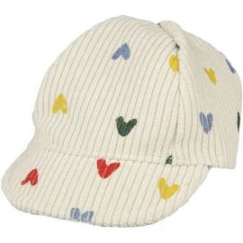 Puppen-Kappe Herz, 35-45