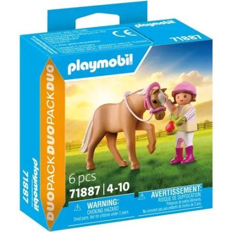 DuoPack Mädchen mit Pony