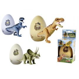 Dino im Ei mit Licht und Sound, 3-s.