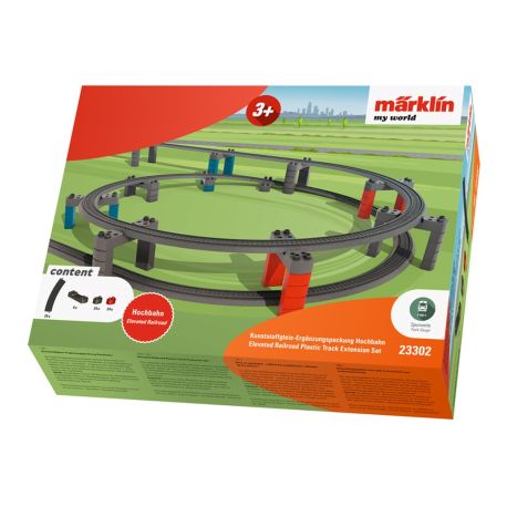 Märklin 23302 H0 Gleisergänzungsp.z.Hochbahn