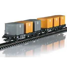 H0 Behälter-Transportwagen Laabs