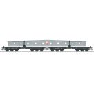 Märklin 48849 H0 Schwerlastwagen Samms 709 beladen mit Max Bögl Satteldachträger