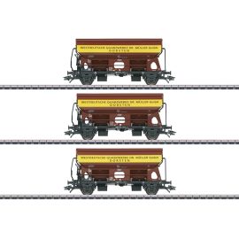 Märklin 46335 - H0 Schwenkdachwagen-Set Tdgs