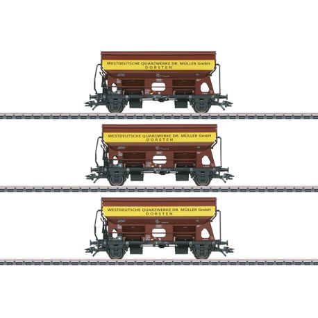 Märklin 46335 - H0 Schwenkdachwagen-Set Tdgs