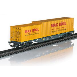 Märklin 47161 - H0 Containertragwagen Sgns Max Bögl, Ep.VI
