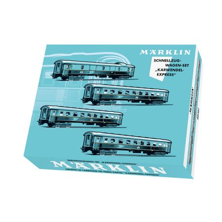 Märklin 40361 - H0 Schnellzugwagen-Set Karwendel-Express