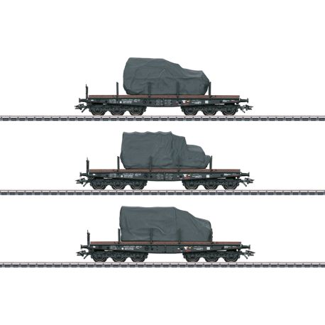 Märklin 48660 - H0 Schwerlast-Flachwagen-Set SSyms Köln