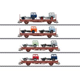 Märklin 46406 - H0 Güterwagen-Set Fahrzeugtransport