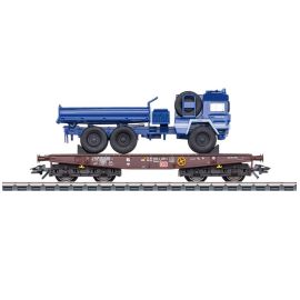 Märklin 48836 - H0 Schwerlastwagen Rlmmps 651 mit THW MAN