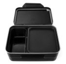 Edelstahl Brotdose Black