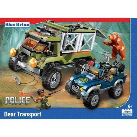 Waldpolizei: Bärentransport m