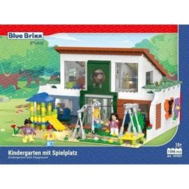 Kindergarten mit Spielplatz m