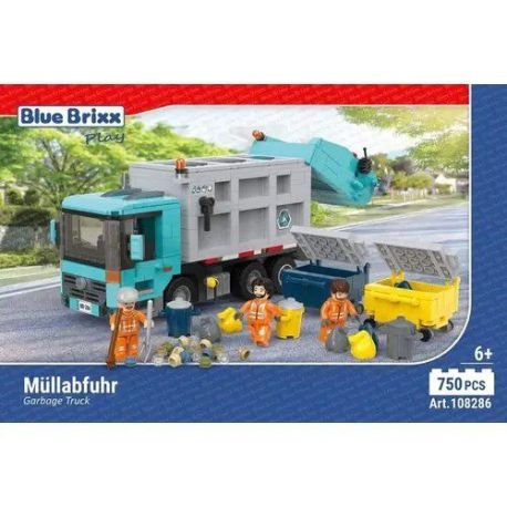 Müllabfuhr mit 749 Klemmbaust