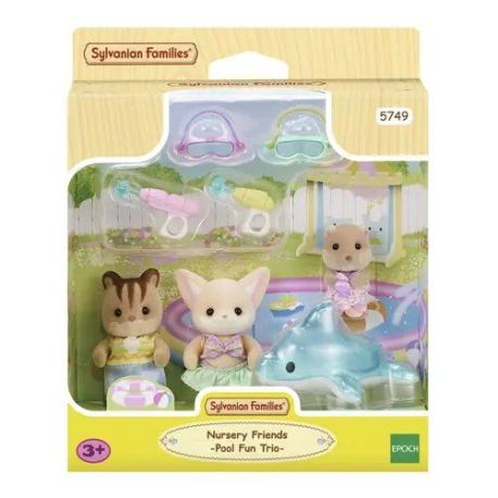 Sylvanian Families 5749 Erlebniskindergarten Freunde Poolspaß