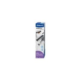 Pelikan Pelikano® structure Füller für Rechtshänder, Grau, Feder M, Faltschachtel