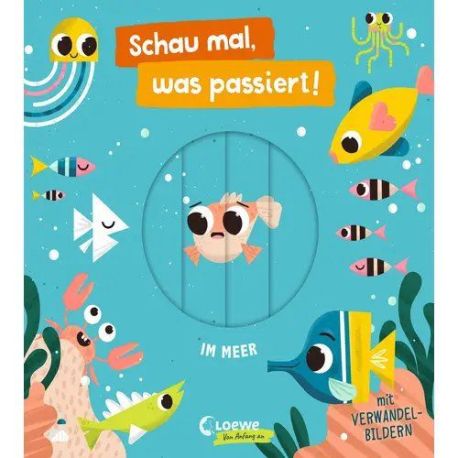 Schau mal, was passiert! Meer