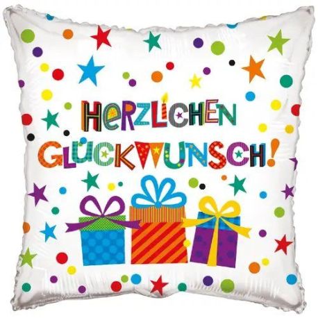Herzlichen Glückwünsch Geschenke 46 cm  18