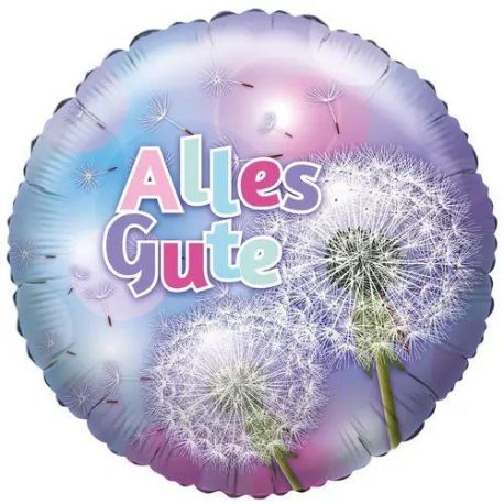 Alles Gute  Pusteblume 45 cm  18   holo