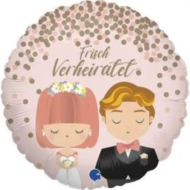 Karaloon - Brautpaar   Frisch verheiratet   46 cm 18
