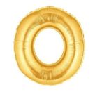 Zahl 0 gold 102 cm   Number 0 gold 40