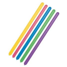 100 Modellierballons sortiert