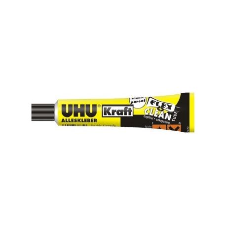UHU - Alleskleber Kraft, 42g, Flex + Clean, Tube