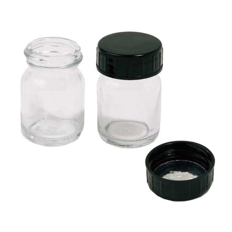 Glasdose mit Deckel - 25ml (39107/39109), Revell Zubehör