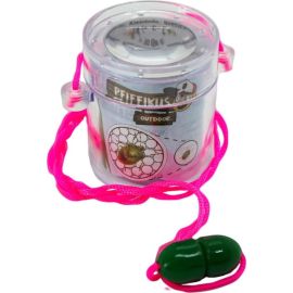 Pfiffikus-Mini Lupenbecher 4 cm   Schnur