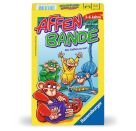 Ravensburger 23114 - Affenbande , Mitbringspiel für 2-4 Spieler, Kinderspiel ab 3-6 Jahren, kompaktes Format, Reisespi