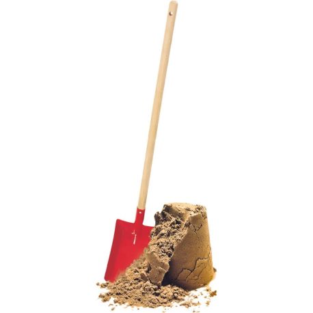 Schaufel Metall rot