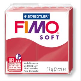 Fimo Soft 57g kirschrot