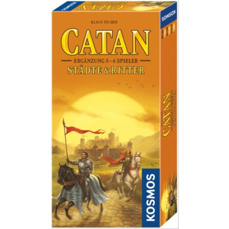 Kosmos Catan - Städte   Ritter Ergänzung für 5-6 Spieler