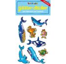 Glitter-Sticker Meersetiere