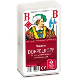 ASS Senioren Doppelkopf, französisches Bild. Kartenspiel