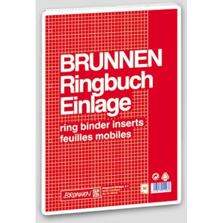 Ringbucheinlage A4 lin 100Bl