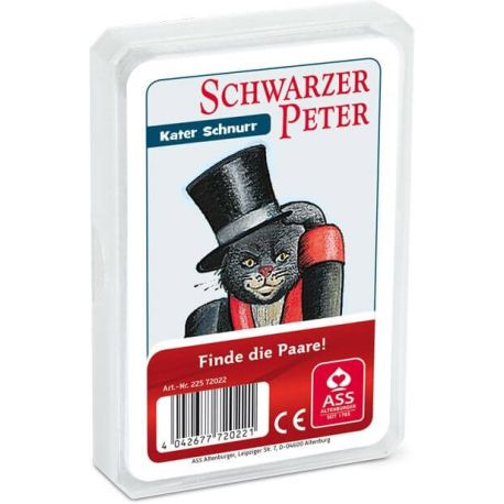 ASS Schwarzer Peter Kater Schnurr. Kartenspiel