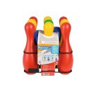 Kegelspiel mit Halterung