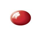 feuerrot, glänzend RAL 3000 Aqua Color 18 ml, Revell Modellbau-Farbe auf Wasserbasis