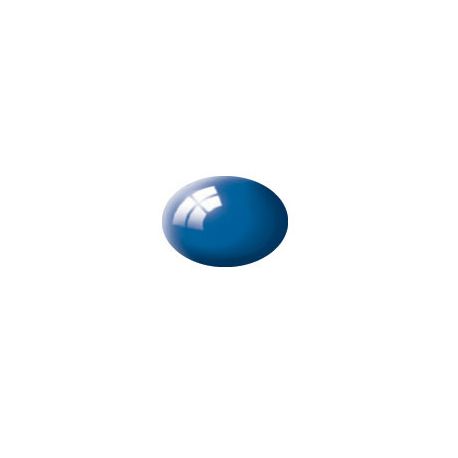 blau, glänzend RAL 5005 Aqua Color 18 ml, Revell Modellbau-Farbe auf Wasserbasis