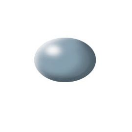 grau, seidenmatt RAL 7001 Aqua Color 18 ml, Revell Modellbau-Farbe auf Wasserbasis