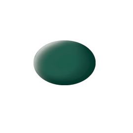 seegrün, matt RAL 6028 Aqua Color 18 ml, Revell Modellbau-Farbe auf Wasserbasis