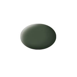 bronzegrün, matt RAL 6031 Aqua Color 18 ml, Revell Modellbau-Farbe auf Wasserbasis