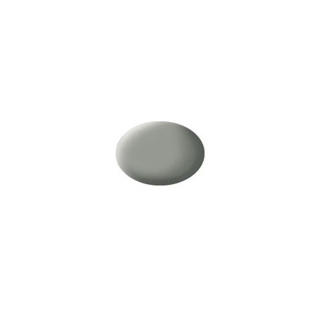 steingrau, matt RAL 7030 Aqua Color 18 ml, Revell Modellbau-Farbe auf Wasserbasis