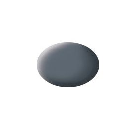 staubgrau, matt RAL 7012 Aqua Color 18 ml, Revell Modellbau-Farbe auf Wasserbasis