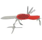 Pfiffikus Taschenmesser mit 10 Funktionen mit Etui
