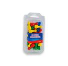 Noris Spiele - 24 bunte Halmakegel aus Holz