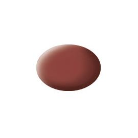 Ziegelrot, matt Aqua Color 18 ml, Revell Modellbau-Farbe auf Wasserbasis