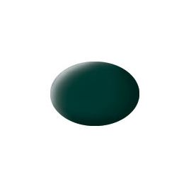 Schwarzgrün, matt Aqua Color 18 ml, Revell Modellbau-Farbe auf Wasserbasis