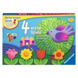 Ravensburger 21417 - 4 erste Spiele - Spielesammlung für die Kleinen -  Spiele für Kinder ab 3 Jahren, Brettspiele für