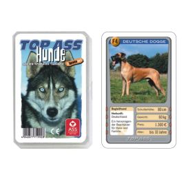 ASS TOP ASS Hunde. Kartenspiel